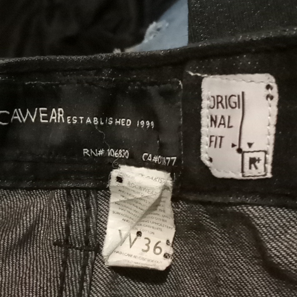 Rocawear jeans black size 36
